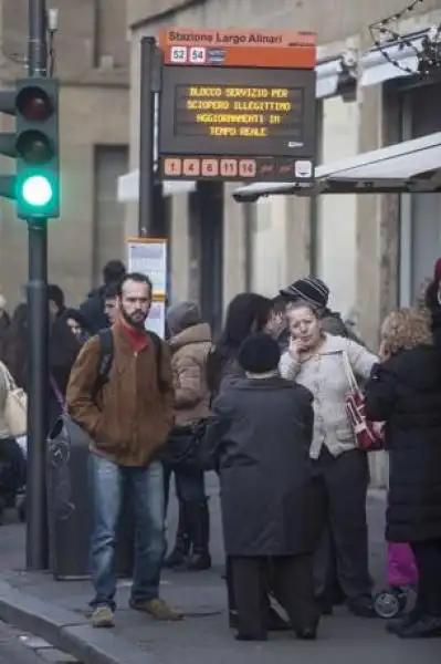 ATAF IN SCIOPERO TRAFFICO IN TILT A FIRENZE 