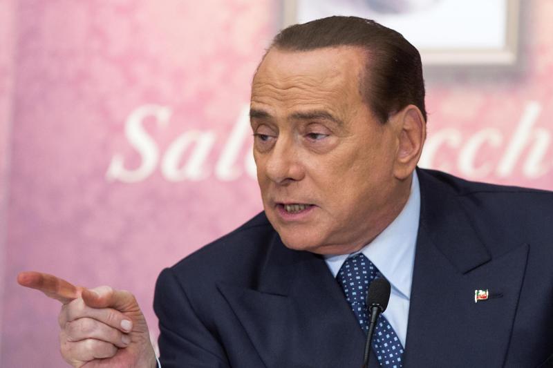 BERLUSCONI ALLA PRESENTAZIONE DEL LIBRO DI BRUNO VESPA