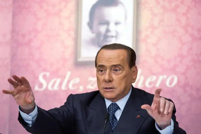 BERLUSCONI ALLA PRESENTAZIONE DEL LIBRO DI BRUNO VESPA 