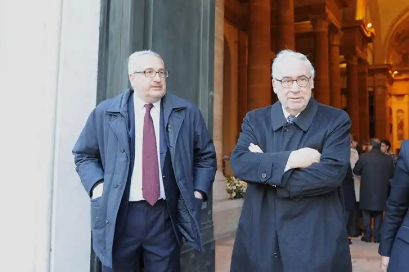 Bobo Craxi e Ottaviano Del Turco 