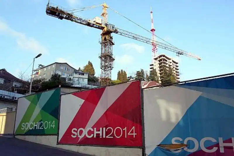 I CANTIERI PER LE OLIMPIADI INVERNALI DI SOCHI 