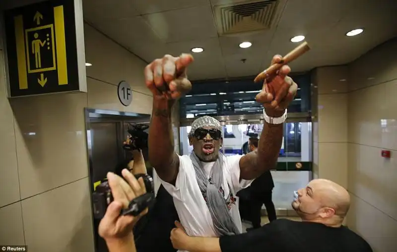 DENNIS RODMAN IN COREA DEL NORD 