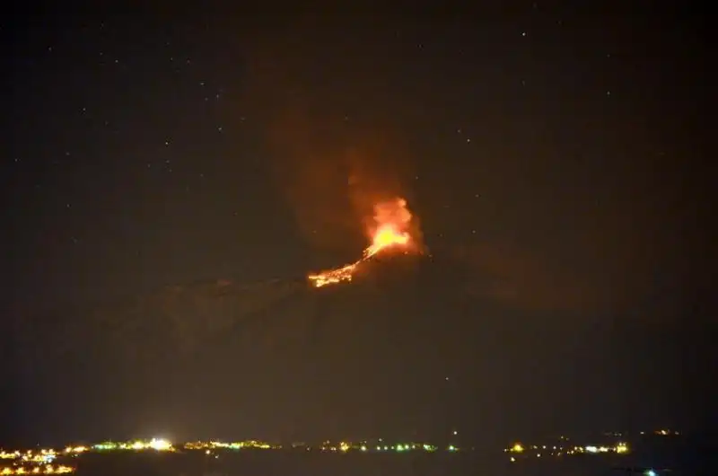 ERUZIONE ETNA 