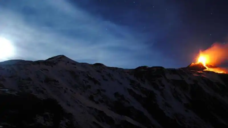 ERUZIONE ETNA 