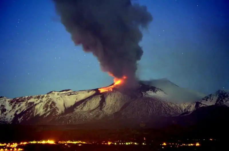 ERUZIONE ETNA 