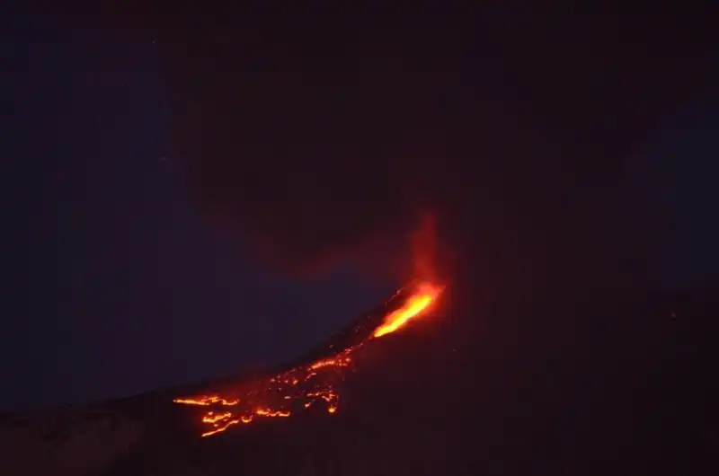 ERUZIONE ETNA 