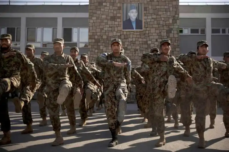 ESERCITAZIONE MILITARE A KABUL IN AFGHANISTAN 