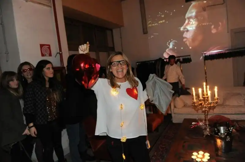 La festeggiata con il cuore in mano 