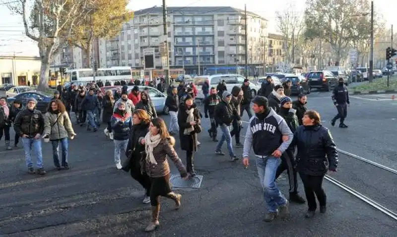 FORCONI AL CONSIGLIO REGIONALE DI TORINO 