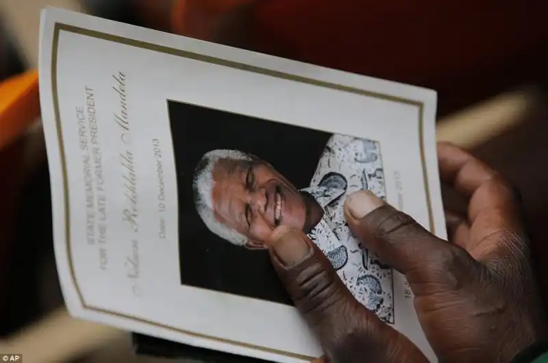 IL FUNERALE DI NELSON MANDELA 