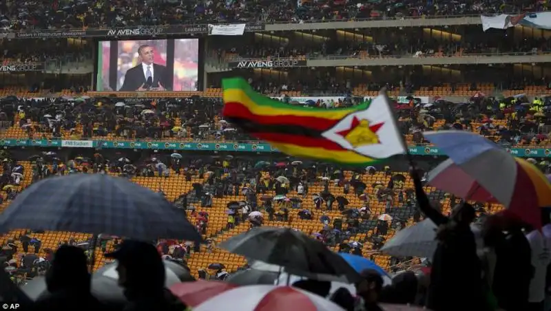 FUNERALI DI NELSON MANDELA 