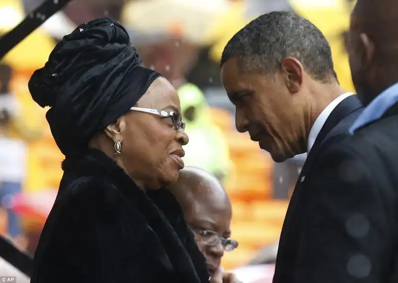 FUNERALI DI NELSON MANDELA 