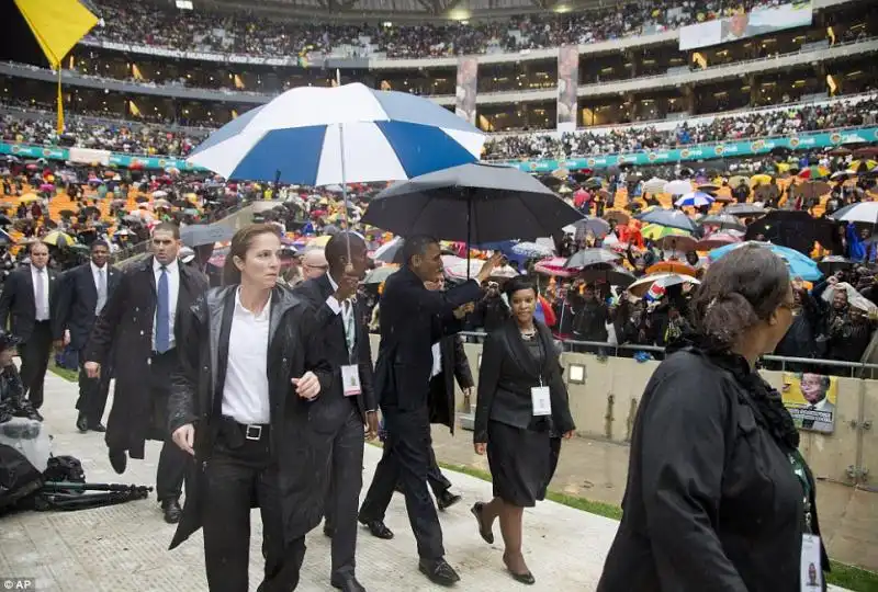 FUNERALI DI NELSON MANDELA 