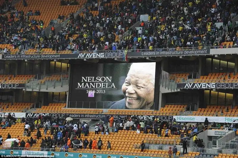 FUNERALI DI NELSON MANDELA 