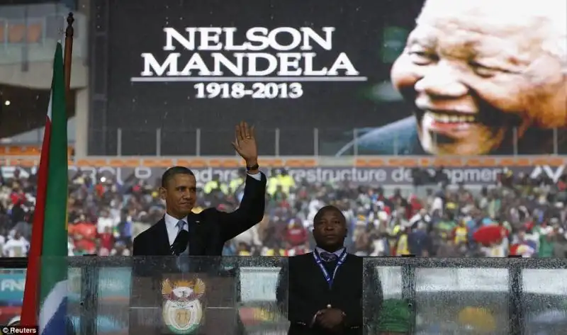 FUNERALI DI NELSON MANDELA 