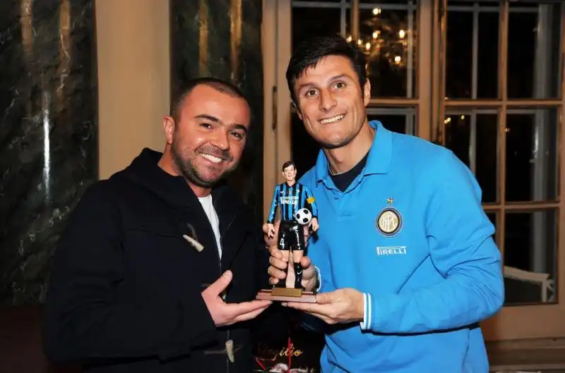 GENNARO DI VIRGILIO CON JAVIER ZANETTI 