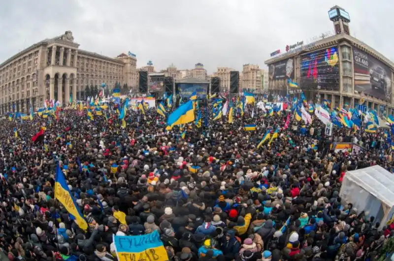 KIEV MANIFESTANTI 