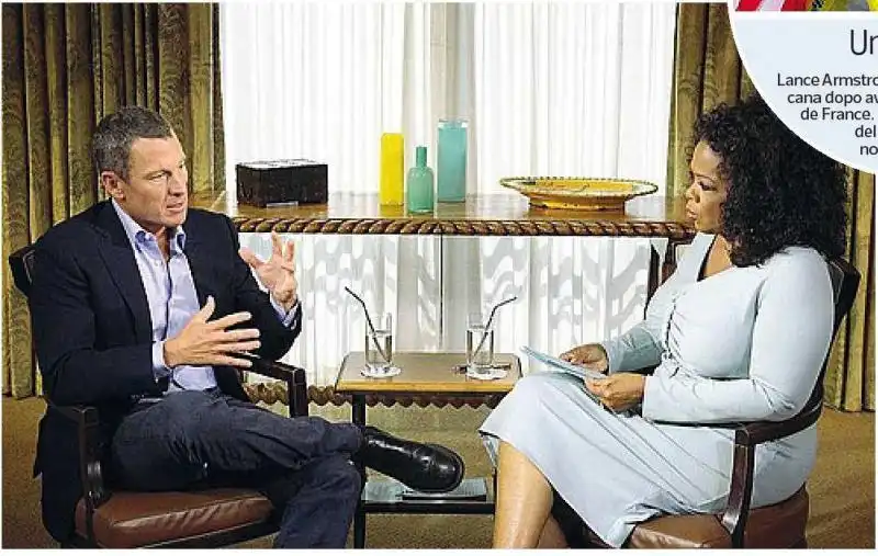 LANCE ARMSTRONG OSPITE DI OPRAH WINFREY