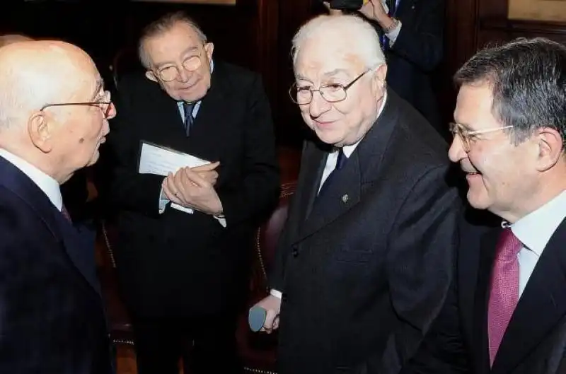 napolitano andreotti cossiga prodi 