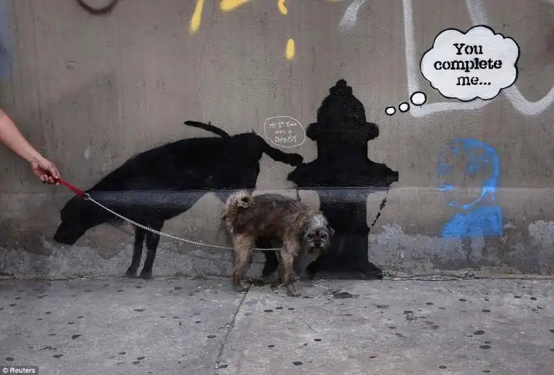 OPERA DI BANKSY A NEW YORK 