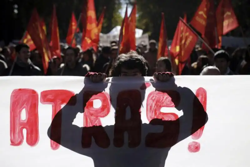 PROTESTE ANTI AUSTERITY A MADRID 