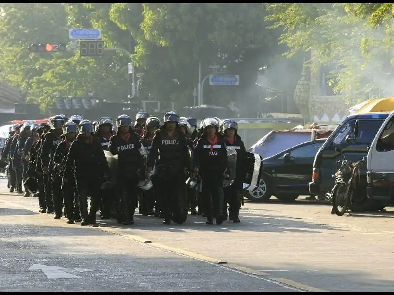 PROTESTE CONTRO IL GOVERNO THAILANDESE A BANGKOK 