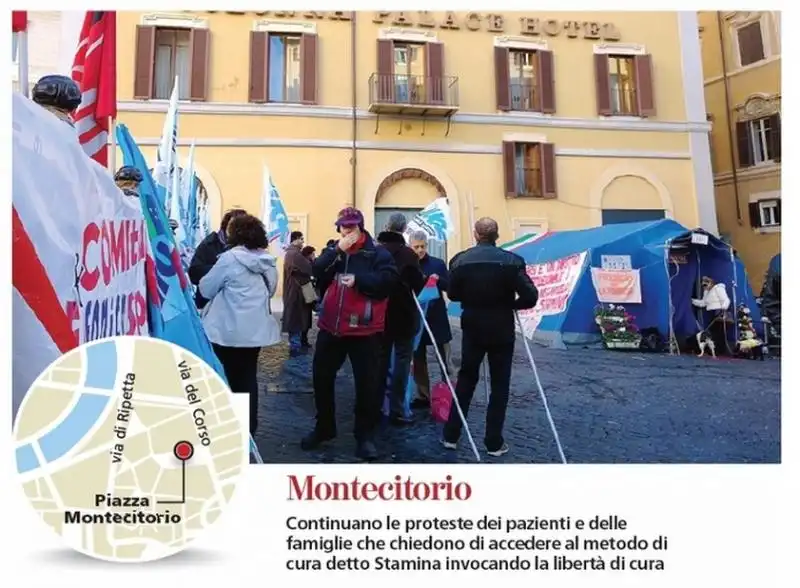 LE PROTESTE A ROMA MONTECITORIO 