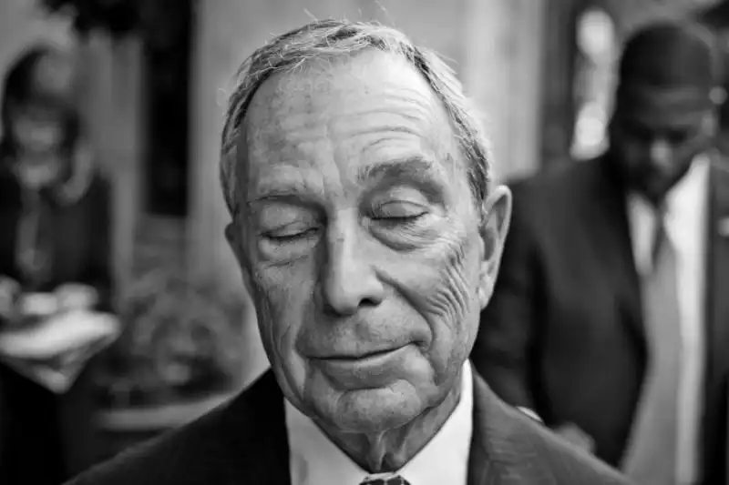 lex sindaco di New York Michael Bloomberg 