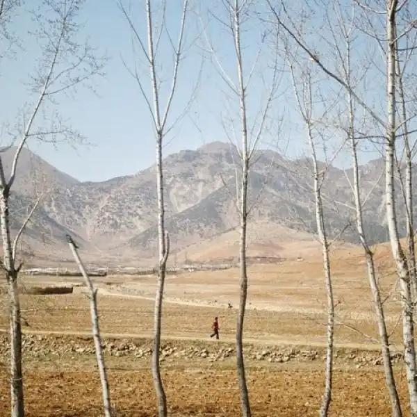 Strada rurale di Kaesong 