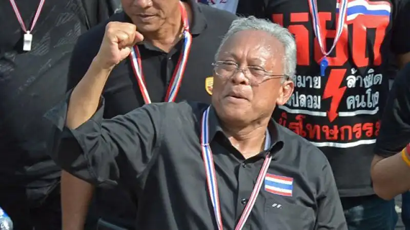 Suthep Thaugsuban capo della protesta thailandese 