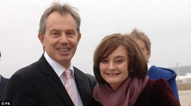 TONY E CHERIE BLAIR