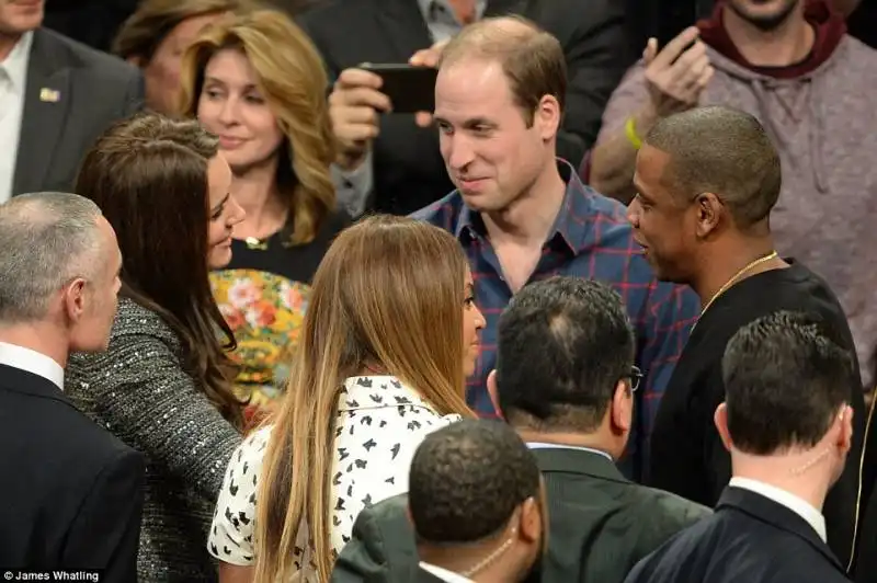 kate, william, beyonce?? e jay z