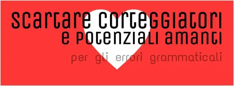 amore e errori grammaticali  1