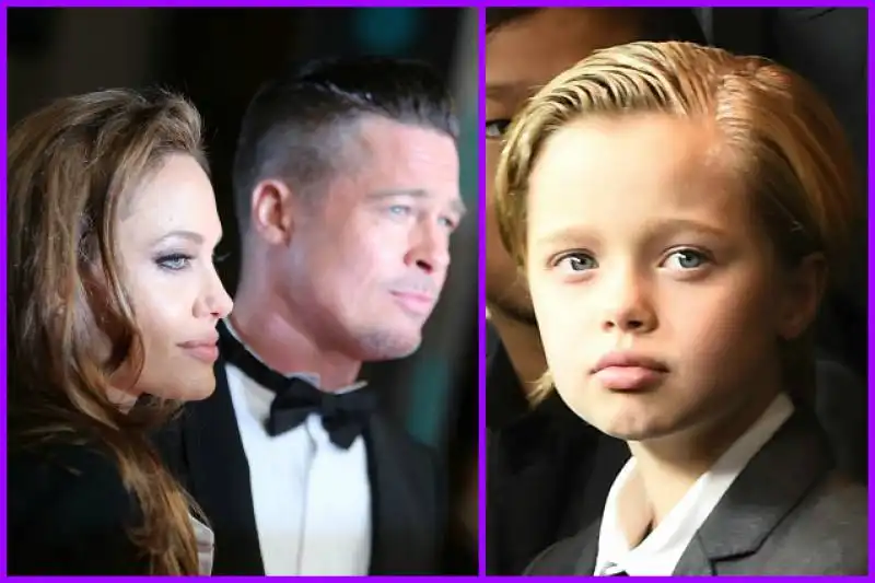 ANGELINA JOLIE - BRAD E SHILOH PITT