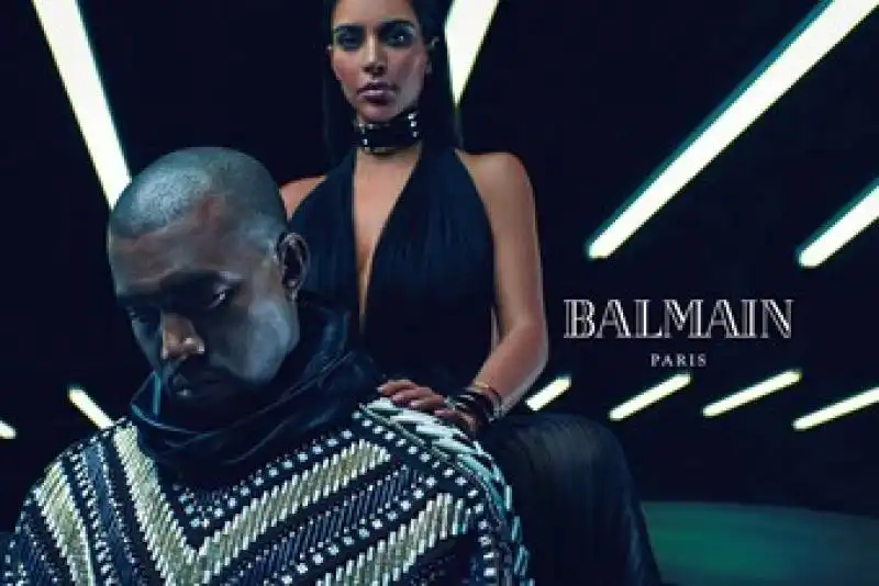 balmain kim e kanye