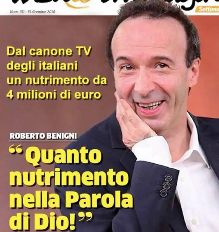 benigni milioni canone dieci comandamenti