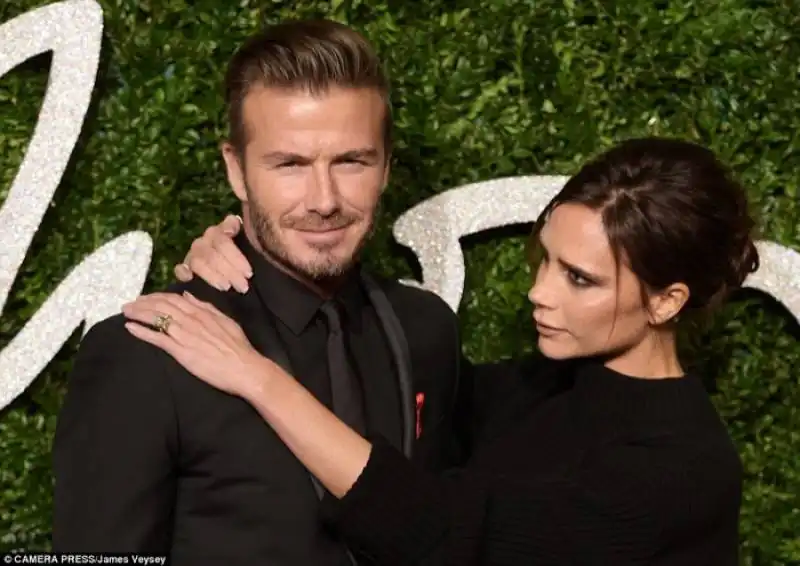 british fashion awards   david e victoria beckham