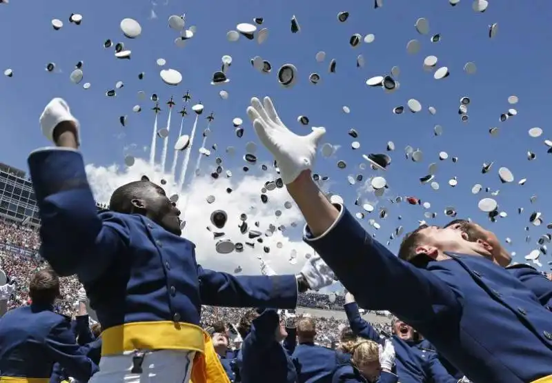 cerimonia di laura alla us air force academy