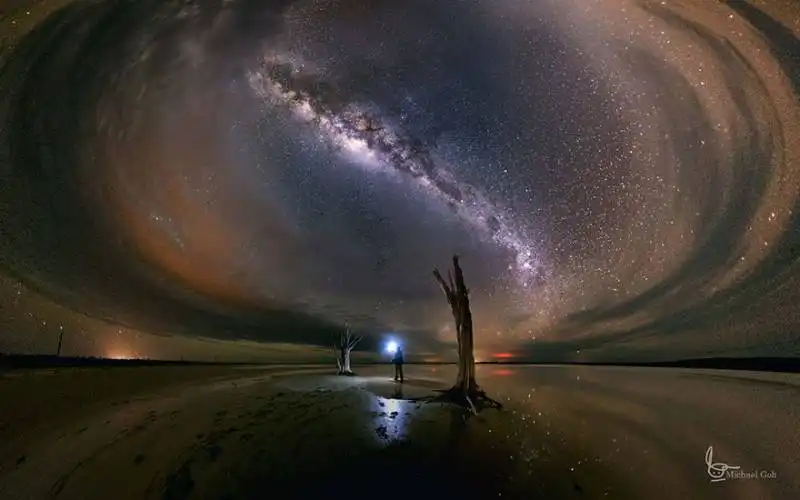 cielo stellato ovest australia