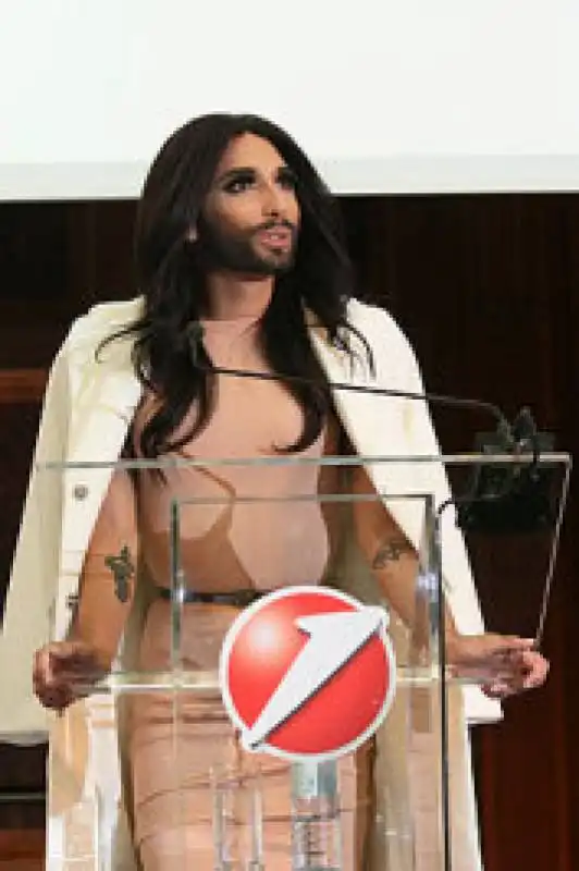 conchita wurst volto di bank austria la banca di unicredit 