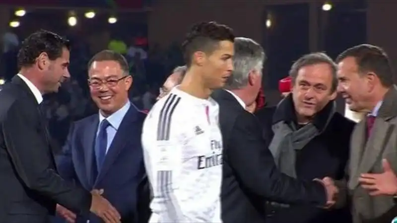 COPPA INTERCONTINENTALE - CRISTIANO RONALDO SNOBBA PLATINI