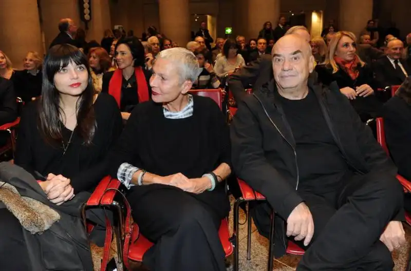 elisa  doriana e massimiliano fuksas