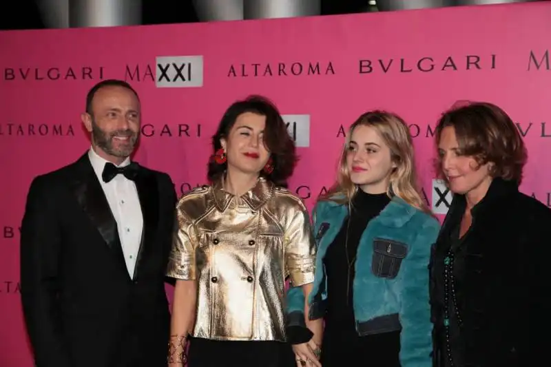 fabio salini paola ugolini con figlia e laura einaudi