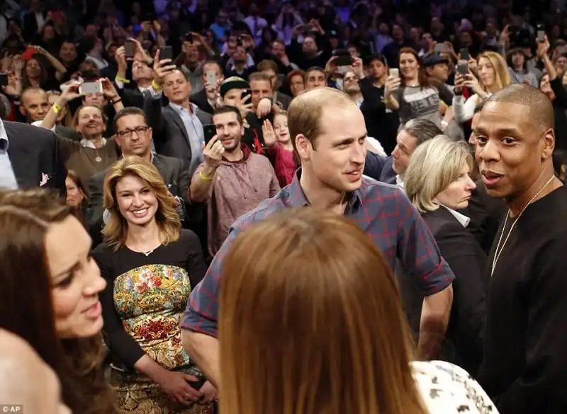 kate  e william con beyonce  e jay z