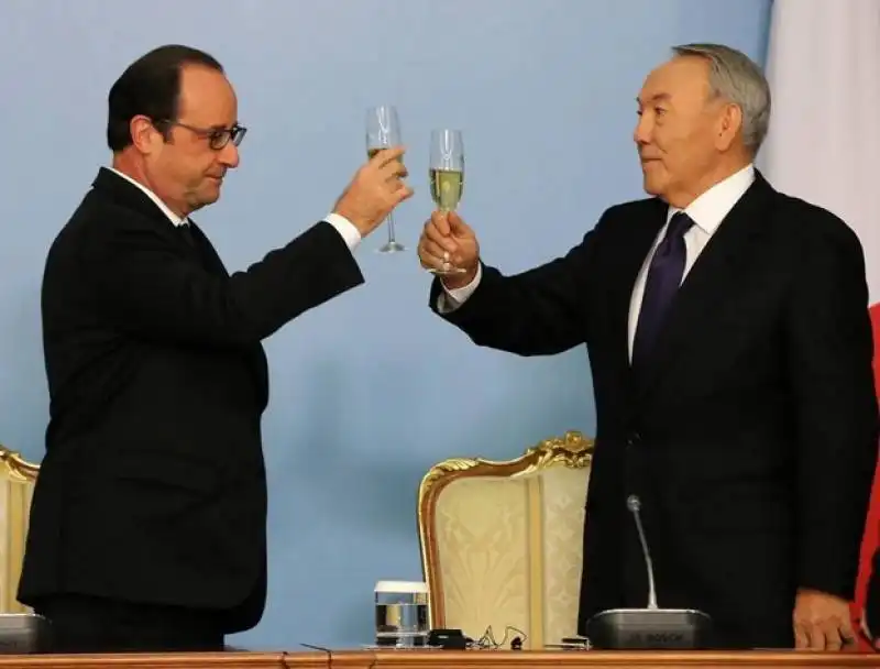 l'incontro tra hollande e nazarbayev 10