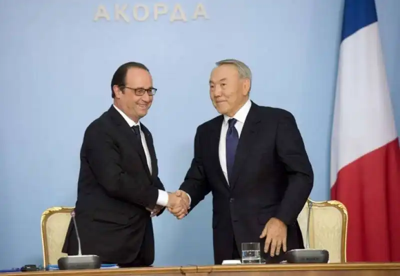 l'incontro tra hollande e nazarbayev 11