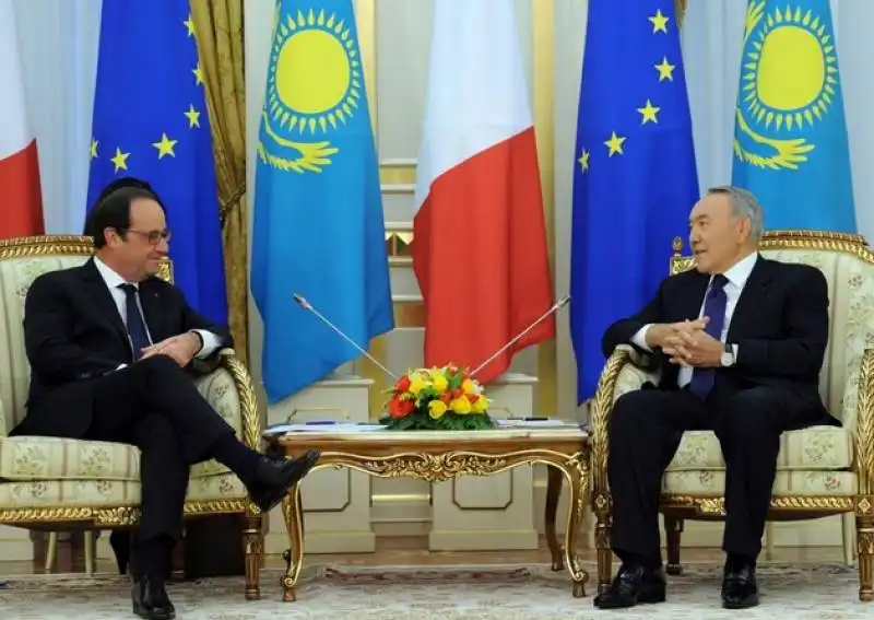 l'incontro tra hollande e nazarbayev 5