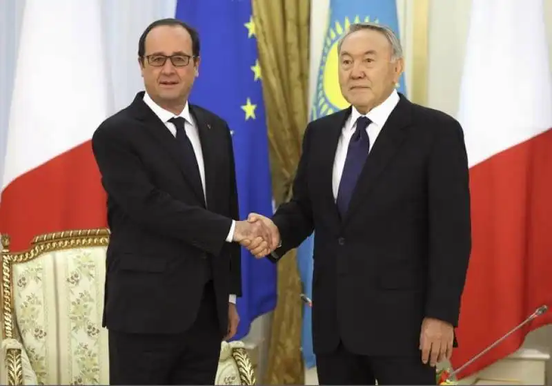 l'incontro tra hollande e nazarbayev 6