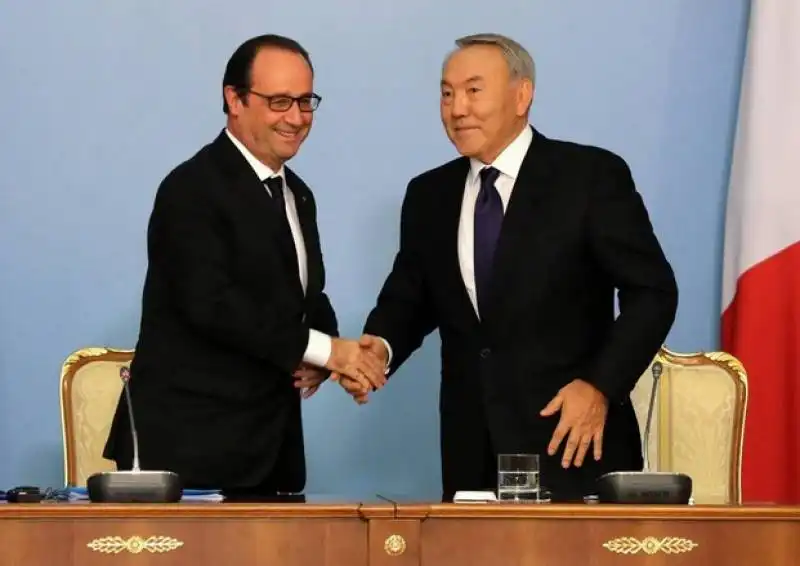 l'incontro tra hollande e nazarbayev 8