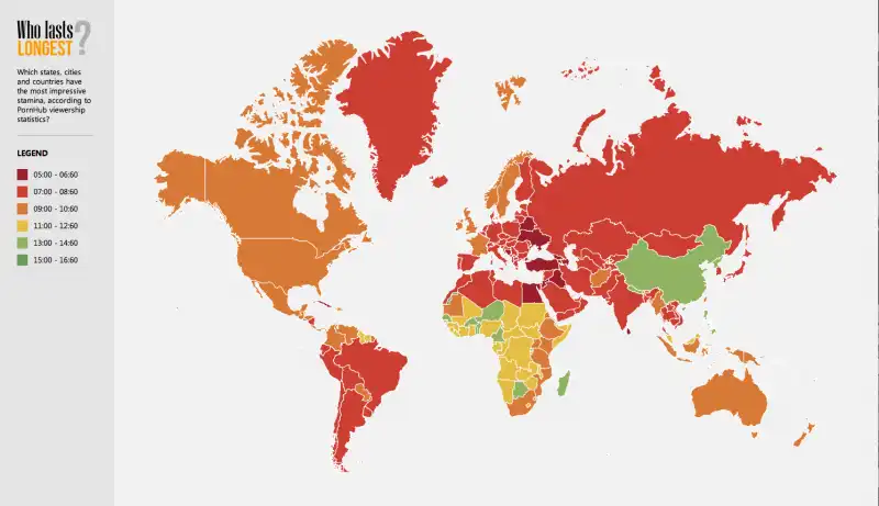 MAPPA RESISTENZA SESSUALE DI PORNHUB